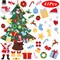 Diy Felt Christmas Tree 41Pcs Detachable Ornaments For Kids Toddler Wall Hanging Christmas Decoration Xmas Gift